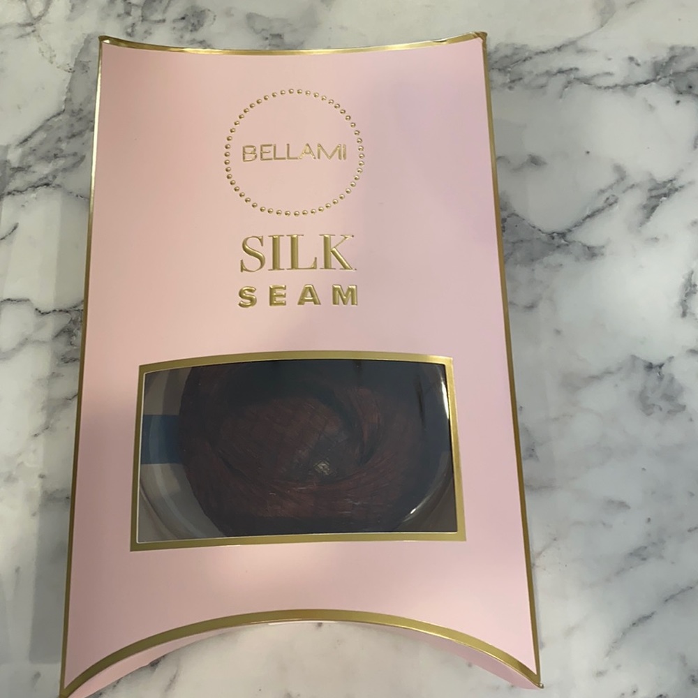 Bellami Silk Seam Hair Extensions Vibrant Red 16”